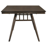 Wes Dark Walnut Rectangular Dining Table from Coaster - Luna Furniture