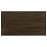 Wes Dark Walnut Rectangular Dining Table from Coaster - Luna Furniture