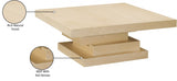 Westmount Coffee Table Natural from Meridian - Luna Furniture