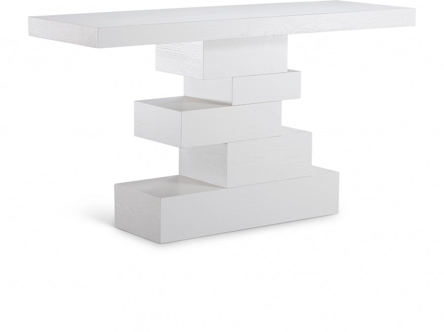 Westmount Console Table White from Meridian - Luna Furniture