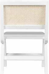 Abby White Side Chair, Set of 2 from Meridian - Luna Furniture