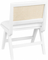 Abby White Side Chair, Set of 2 from Meridian - Luna Furniture