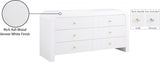 Artisto White Dresser from Meridian - Luna Furniture