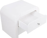 Artisto White Nightstand from Meridian - Luna Furniture