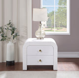 Artisto White Nightstand from Meridian - Luna Furniture