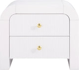 Artisto White Nightstand from Meridian - Luna Furniture