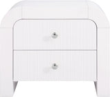 Artisto White Nightstand from Meridian - Luna Furniture