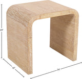 Cresthill White End Table from Meridian - Luna Furniture