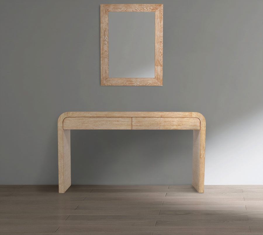 Cresthill White Mirror from Meridian - Luna Furniture