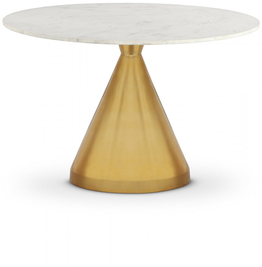 Emery White Dining Table from Meridian - Luna Furniture