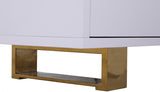 Excel White Sideboard/Buffet from Meridian - Luna Furniture