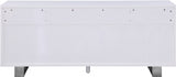 Excel White Sideboard/Buffet from Meridian - Luna Furniture