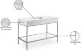 Marmo White 48" Bathroom Vanity from Meridian - Luna Furniture