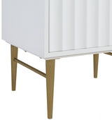 Modernist White 24" Bathroom Vanity from Meridian - Luna Furniture