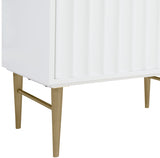 Modernist White 30" Bathroom Vanity from Meridian - Luna Furniture