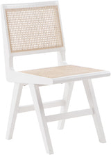 Preston White Dining Chair, Set of 2 from Meridian - Luna Furniture