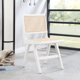 Preston White Dining Chair, Set of 2 from Meridian - Luna Furniture