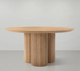 White Simba Dining Table from Meridian - Luna Furniture