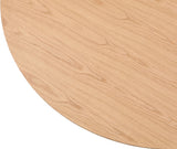 White Simba Dining Table from Meridian - Luna Furniture