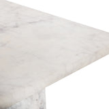 White Verona End Table from Meridian - Luna Furniture