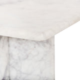 White Verona End Table from Meridian - Luna Furniture