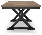 Wildenauer Brown/Black Dining Extension Table - D634-35 - Luna Furniture