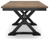 Wildenauer Brown/Black Dining Extension Table - D634-35 - Luna Furniture