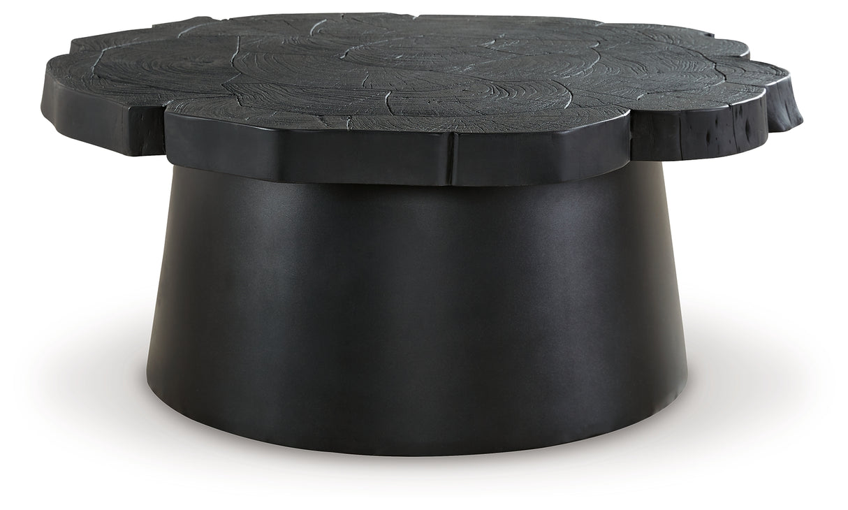 Wimbell Black Coffee Table from Ashley - Luna Furniture