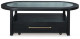 Winbardi Black Coffee Table from Ashley - Luna Furniture