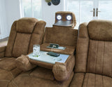 Wolfridge Brindle Power Reclining Sofa - 6070315 - Luna Furniture