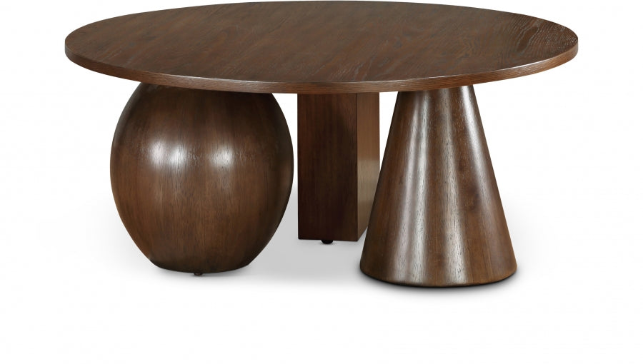 Wyndham Coffee Table Brown from Meridian - Luna Furniture