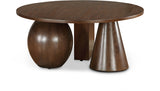 Wyndham Coffee Table Brown from Meridian - Luna Furniture