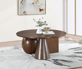 Wyndham Coffee Table Brown from Meridian - Luna Furniture