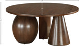 Wyndham Coffee Table Brown from Meridian - Luna Furniture