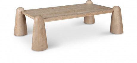 Wyndham Coffee Table Natural from Meridian - Luna Furniture