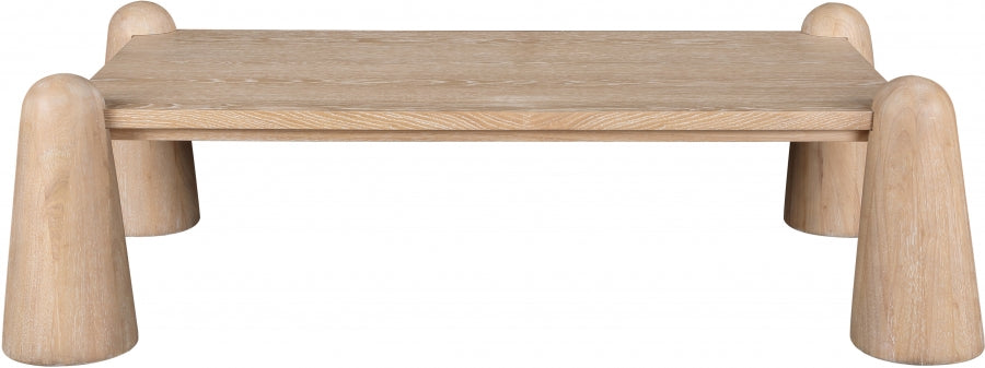 Wyndham Coffee Table Natural from Meridian - Luna Furniture