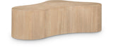 Zaire Coffee Table Natural from Meridian - Luna Furniture