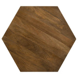 Zalika Hexagonal Coffee Table Natural - 724188 - Luna Furniture