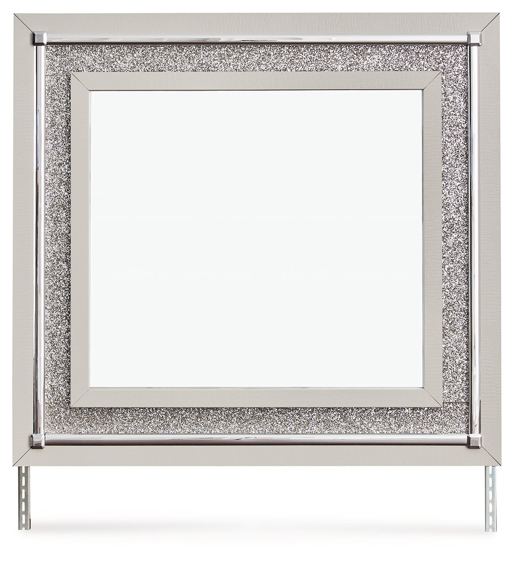 Zyniden Silver Bedroom Mirror from Ashley - Luna Furniture