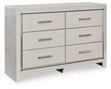 Zyniden Silver Dresser from Ashley - Luna Furniture